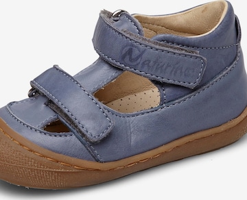 NATURINO Offene Schuhe 'PUFFY' in Blau: Vorderseite