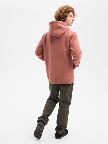 hydroponic - Sudadera 'Hydroponic Regular-Fit Brand Embroidered Hoodie' en naranja