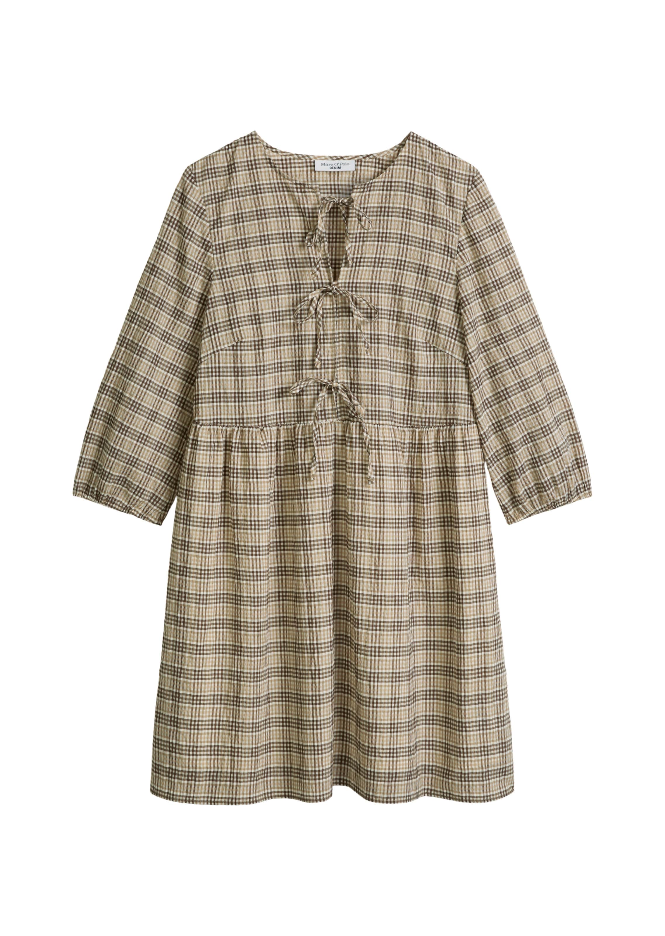 Marc O'Polo DENIM Kleid in Beige: Vorderseite