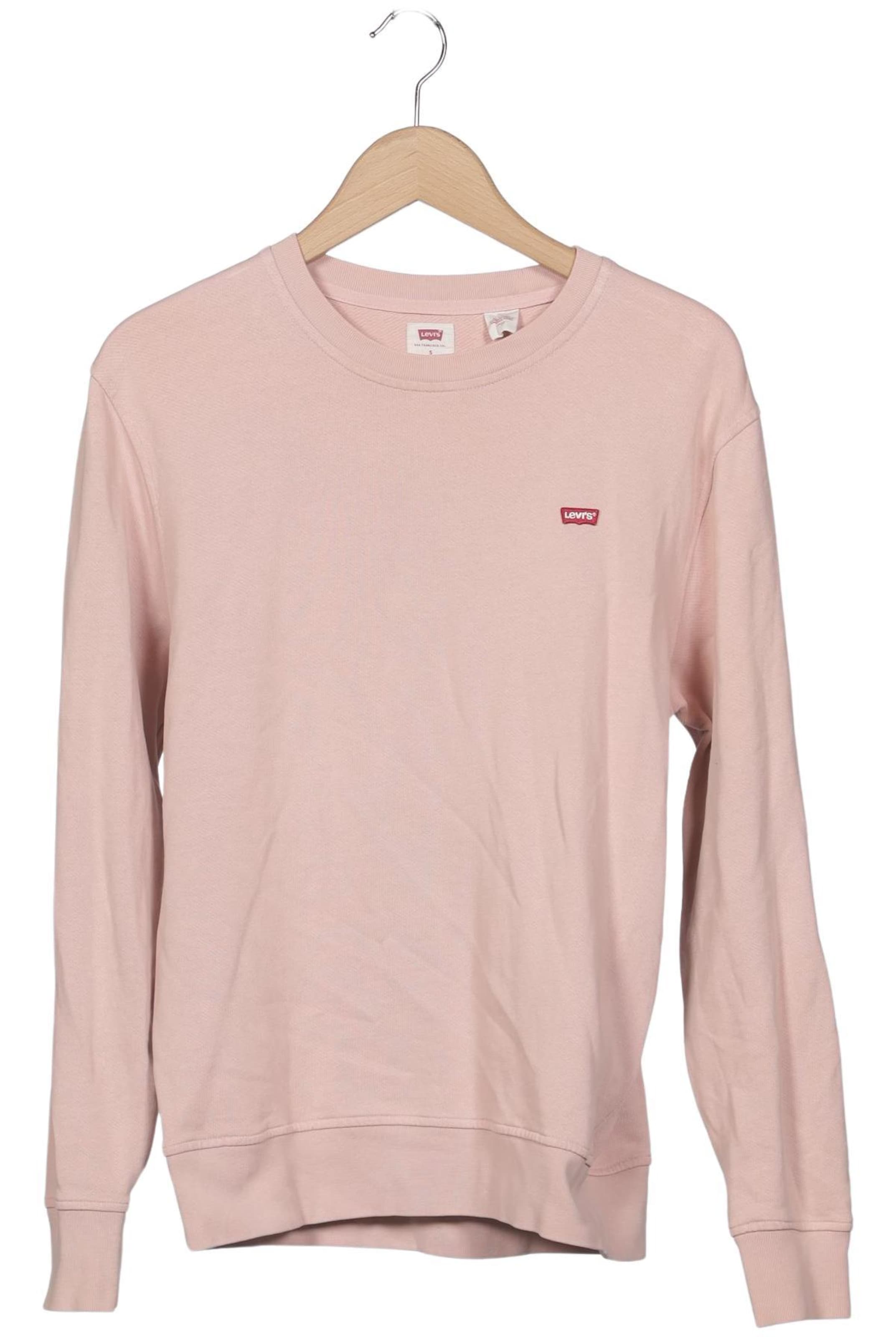LEVI'S ® Sweatshirt & Zip-Up Hoodie in S in Pink: front