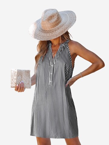 Cupshe Summer Dress 'Mini' in Black: front