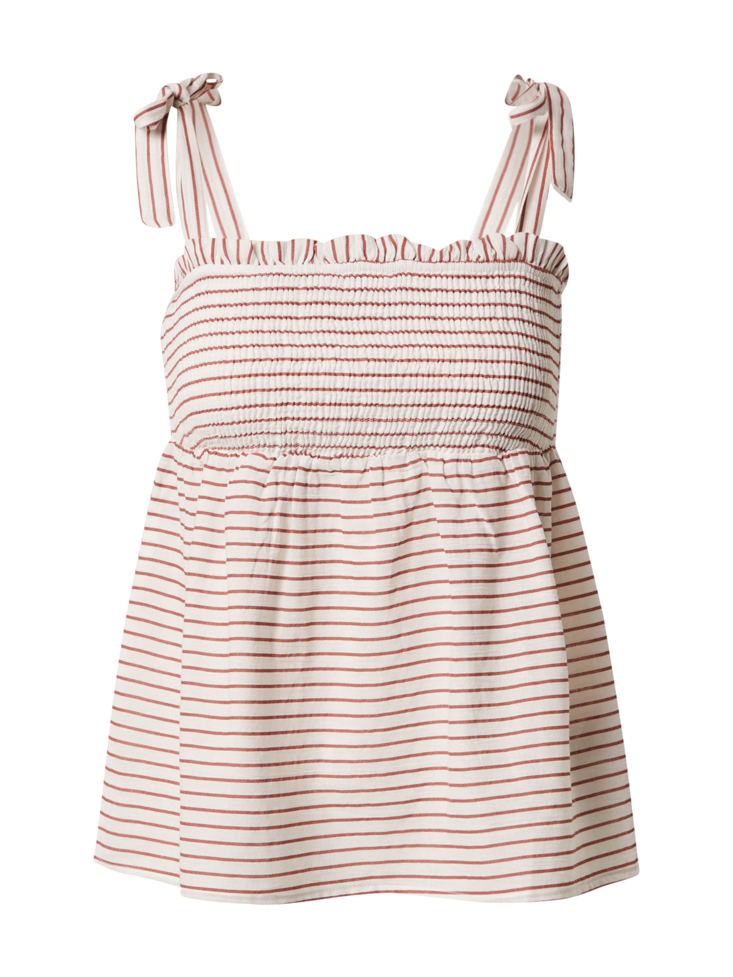 VERO MODA Топ 'Heli' в Белый: спереди