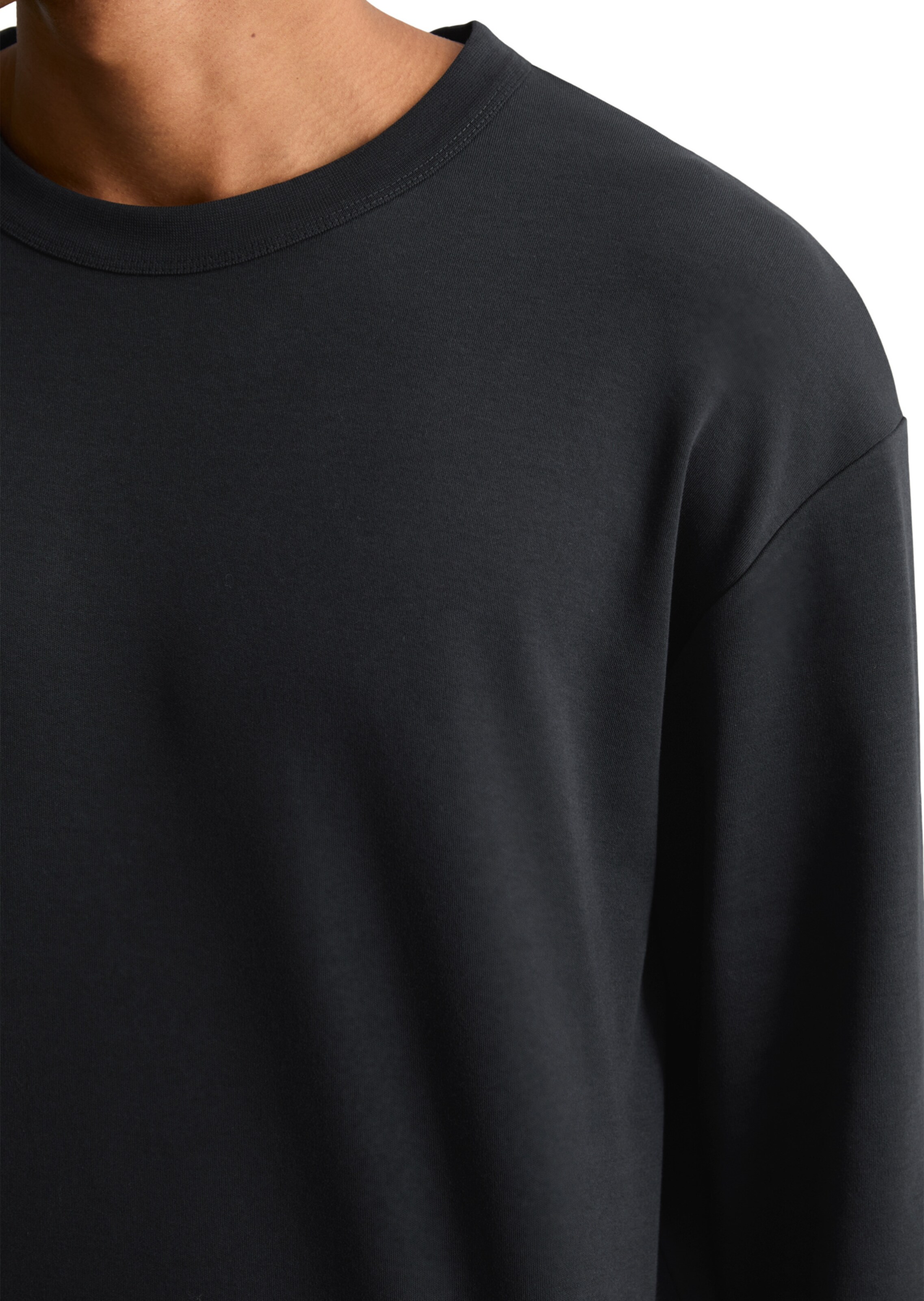 Marc O'Polo DENIM Shirt in Black: front