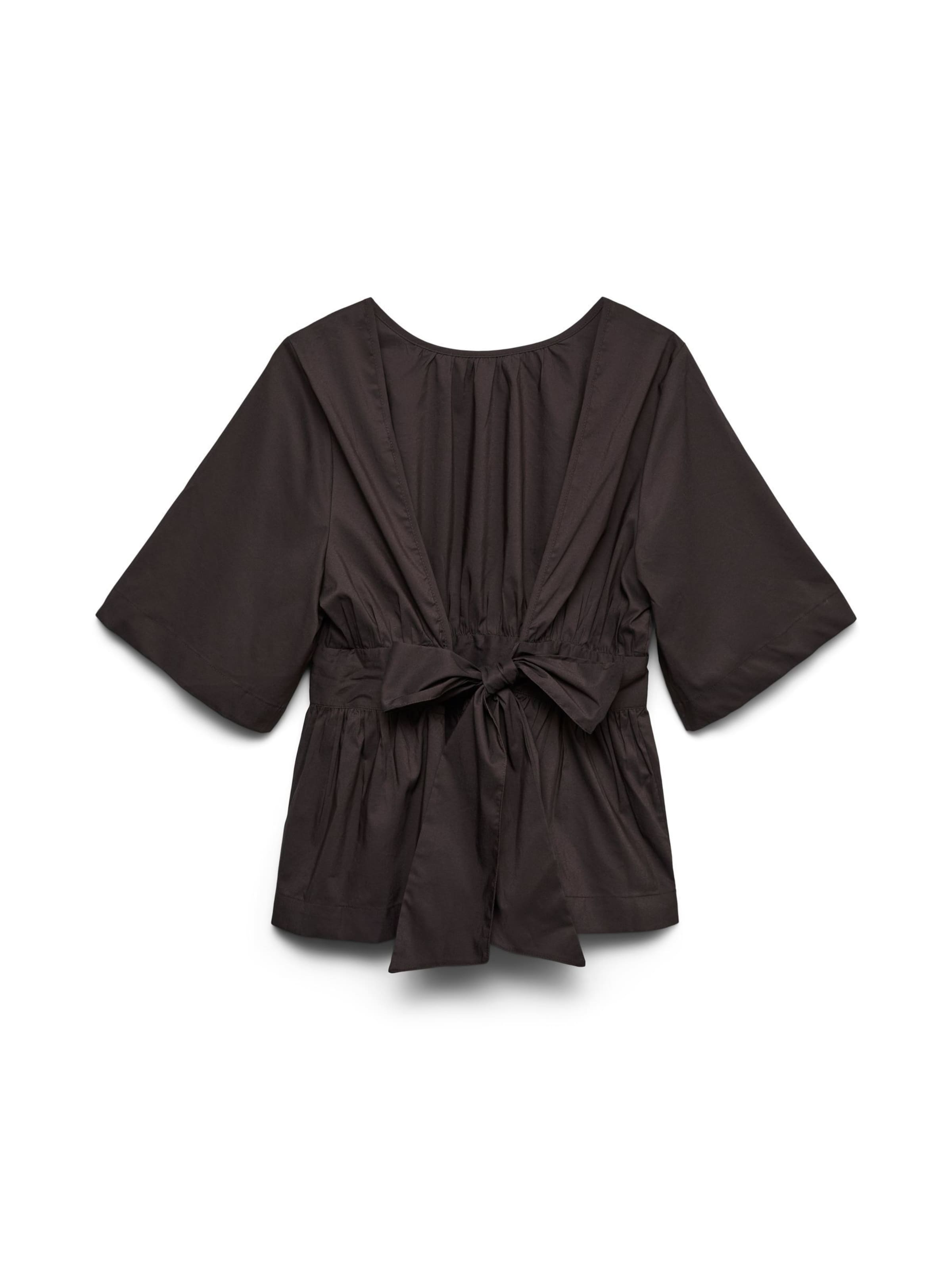 VERO MODA Bluse 'VMLOTUS' in Braun: Vorderseite