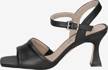 CAPRICE Sandalen met riem in Zwart