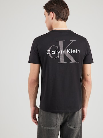 Calvin Klein Jeans Tričko 'CLASSIC' – černá: přední strana