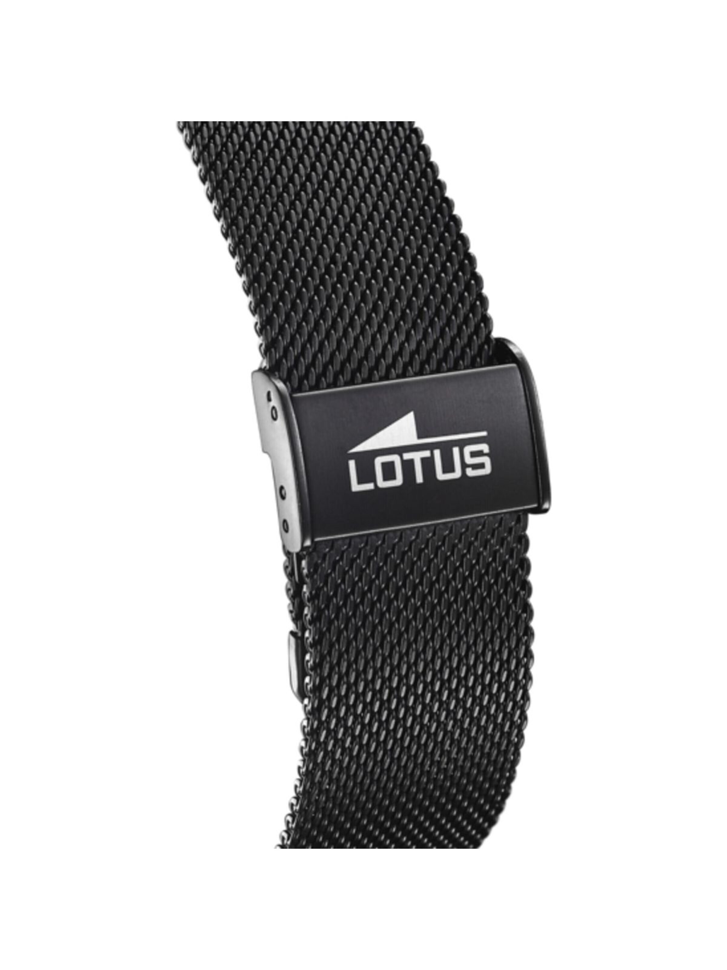 Montre digitale Lotus en noir