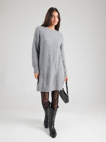 PIECES Трикотажное платье 'PCRACHEL' в Серый: спереди