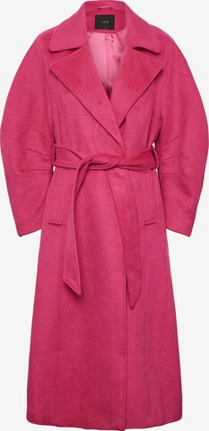 Manteau mi-saison 'Rooty' Y.A.S en rose : devant