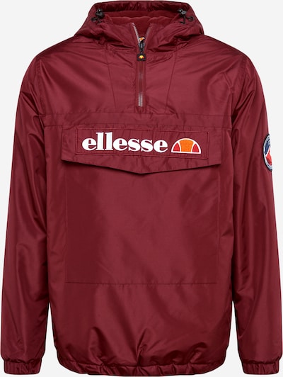 Geacă de primăvară-toamnă ELLESSE pe burgund / alb, Vizualizare produs