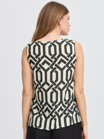 Fransa - Top ' FRARIANA ' en blanco