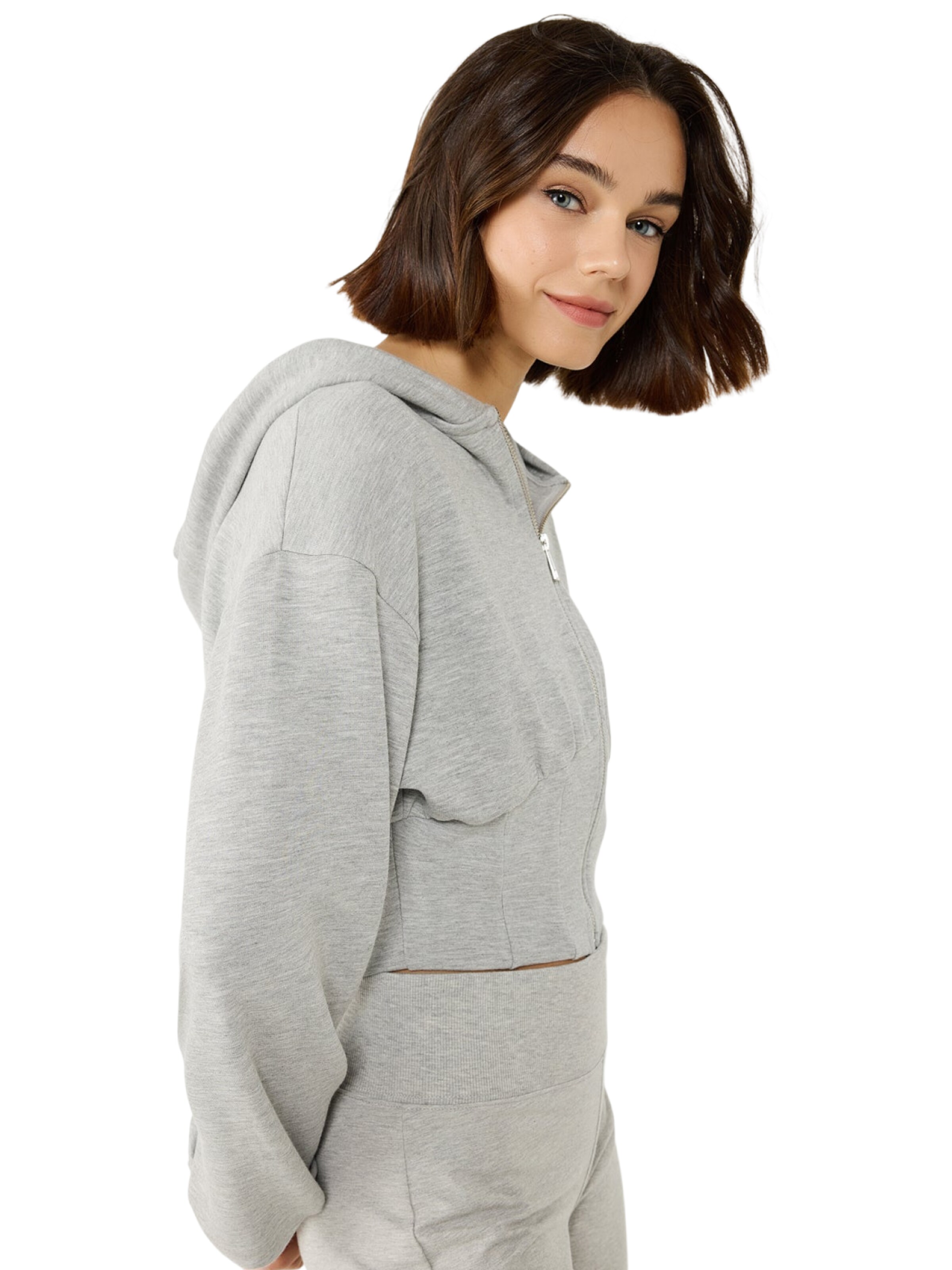 No Matter What Sweatvest in Grijs