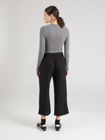 ONLY Široke hlačnice Hlače 'ONLGOA' | črna barva
