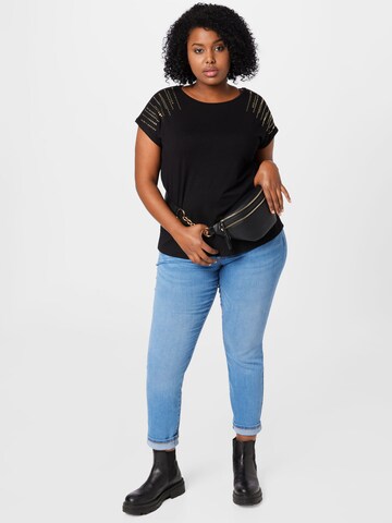 ABOUT YOU Curvy Shirt 'Hilde' in Black