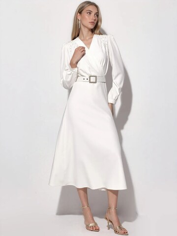 MSN Collection Jurk in Wit