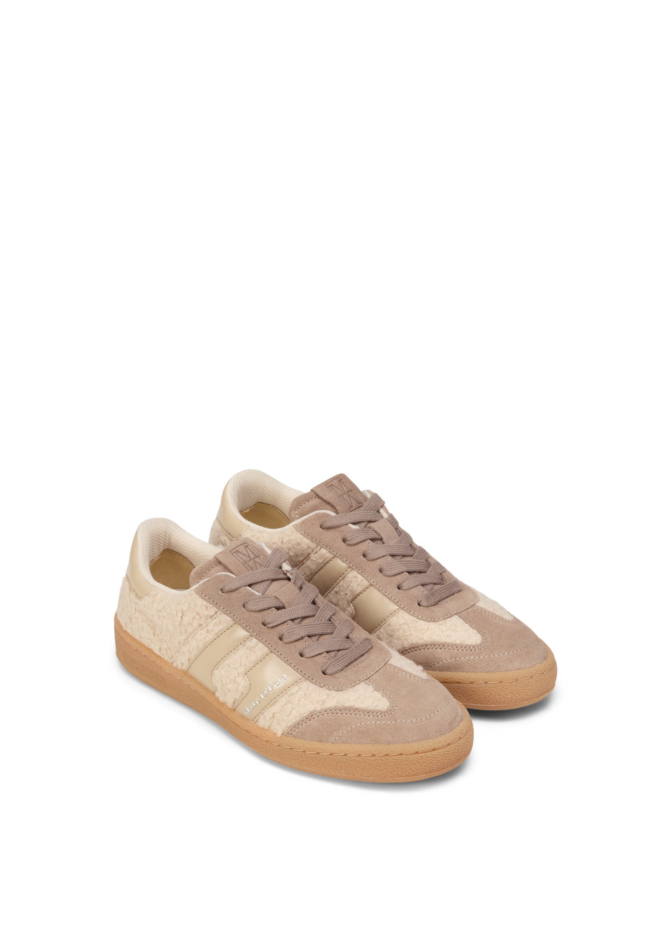 Marc O'Polo Sneaker 'Court' in Braun