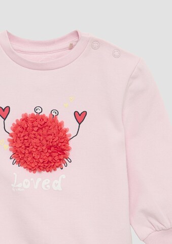 Sweat-shirt s.Oliver en rose