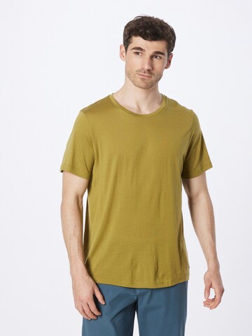 Bergans Funkcionalna majica | zelena barva: sprednja stran