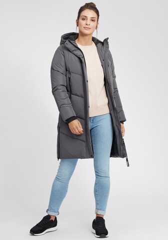 Oxmo Winter Coat 'Juna' in Grey