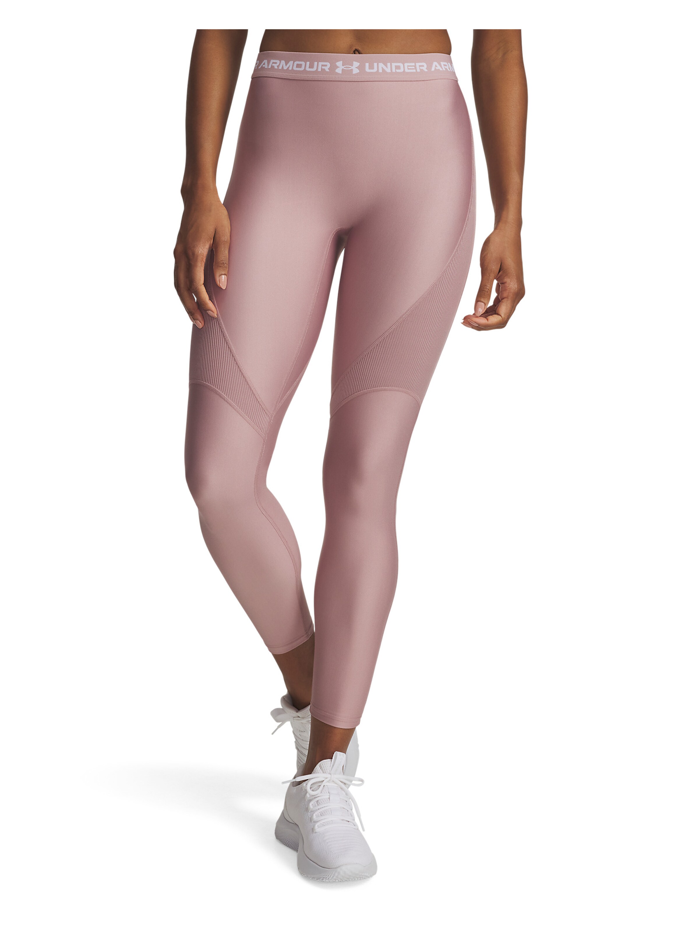 UNDER ARMOUR Skinny Sportbroek in Roze