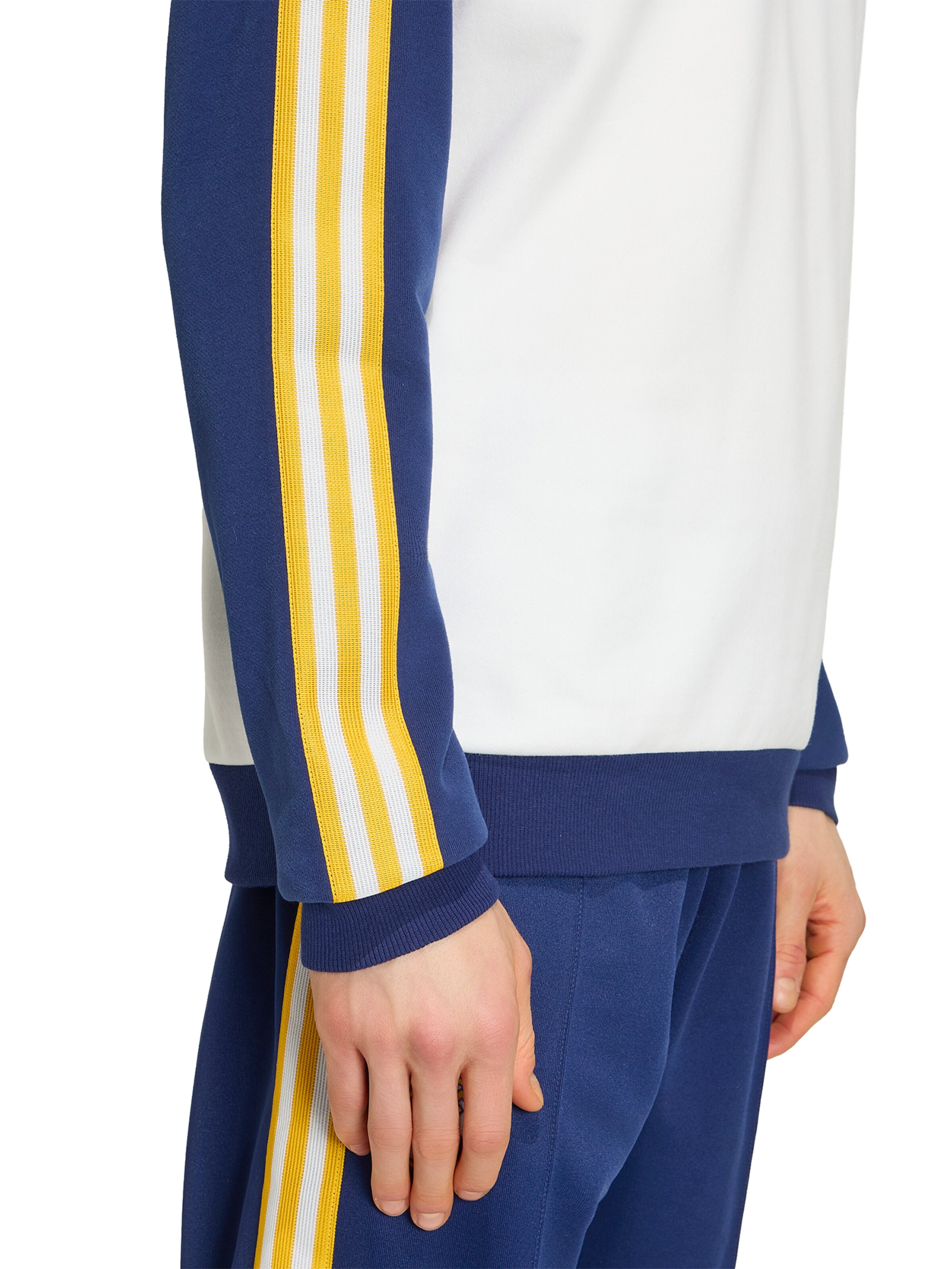 balta ADIDAS PERFORMANCE Sportinio tipo megztinis 'REAL'