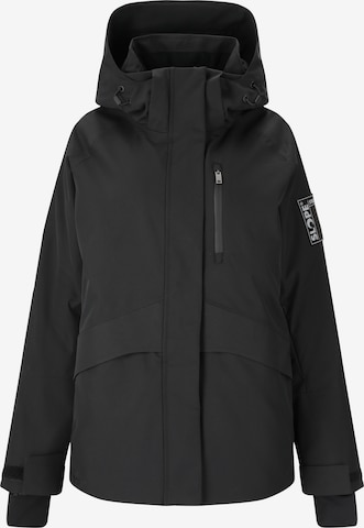 SLOPE Athletic Jacket 'Kenai' in Black: front