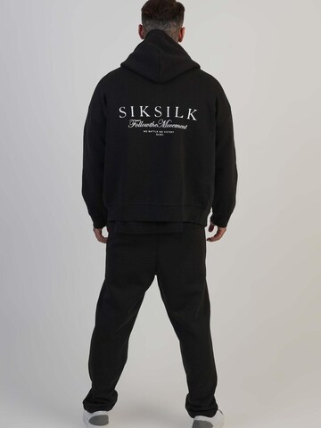 SikSilk Regular Sporthose 'Track Pants'‌ in Schwarz