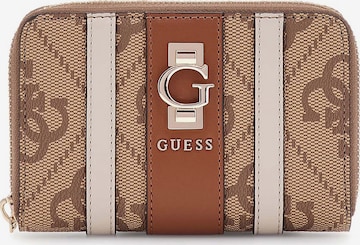 GUESS Portemonnaie in Braun: Vorderseite