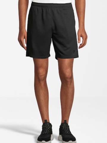 FILA Regular Sportshorts 'LICH' in Schwarz: predná strana