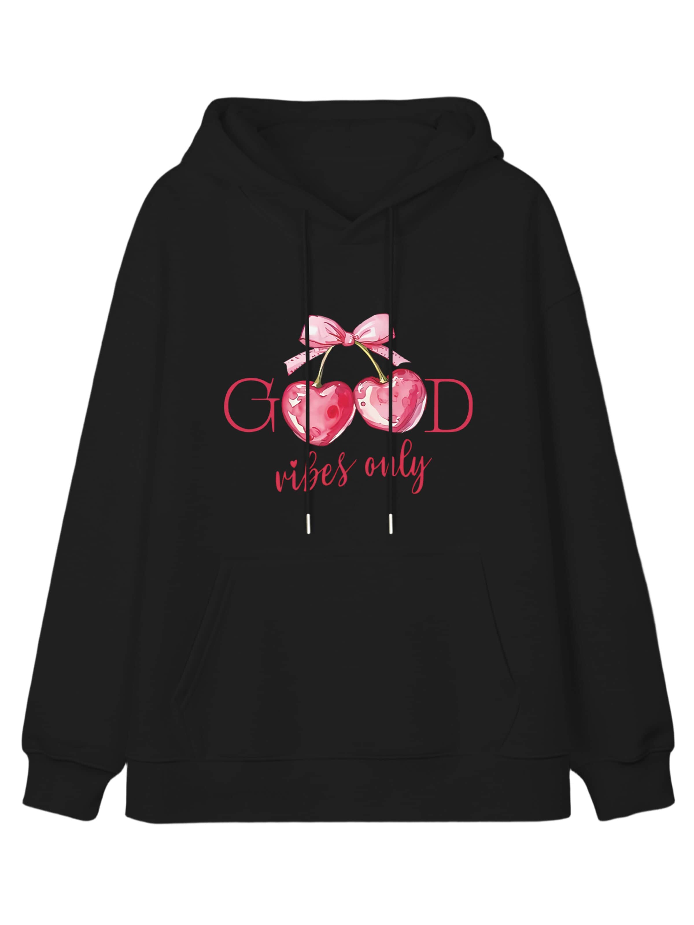 GORHEY Sweatshirt‌‌‌‌‌‌ in Schwarz: Vorderseite