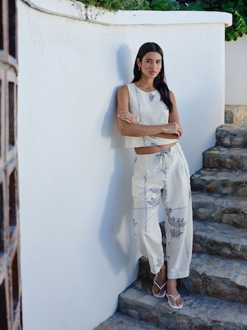 Barrel Pantaloni di Next in bianco
