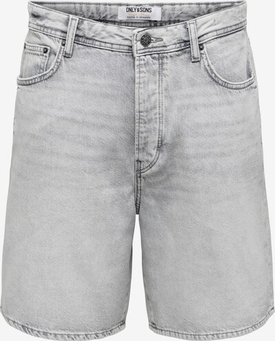 Only & Sons Farkut 'ONSFADE' värissä vaaleanharmaa, Tuotenäkymä