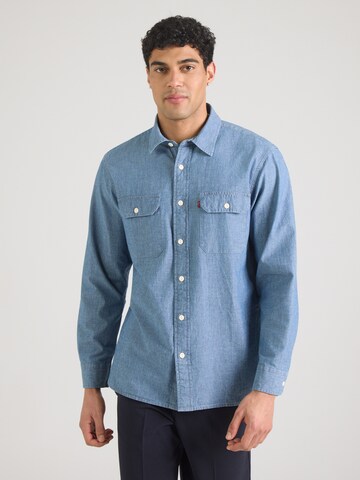 LEVI'S ® Regular fit Button Up Shirt in Blue: front