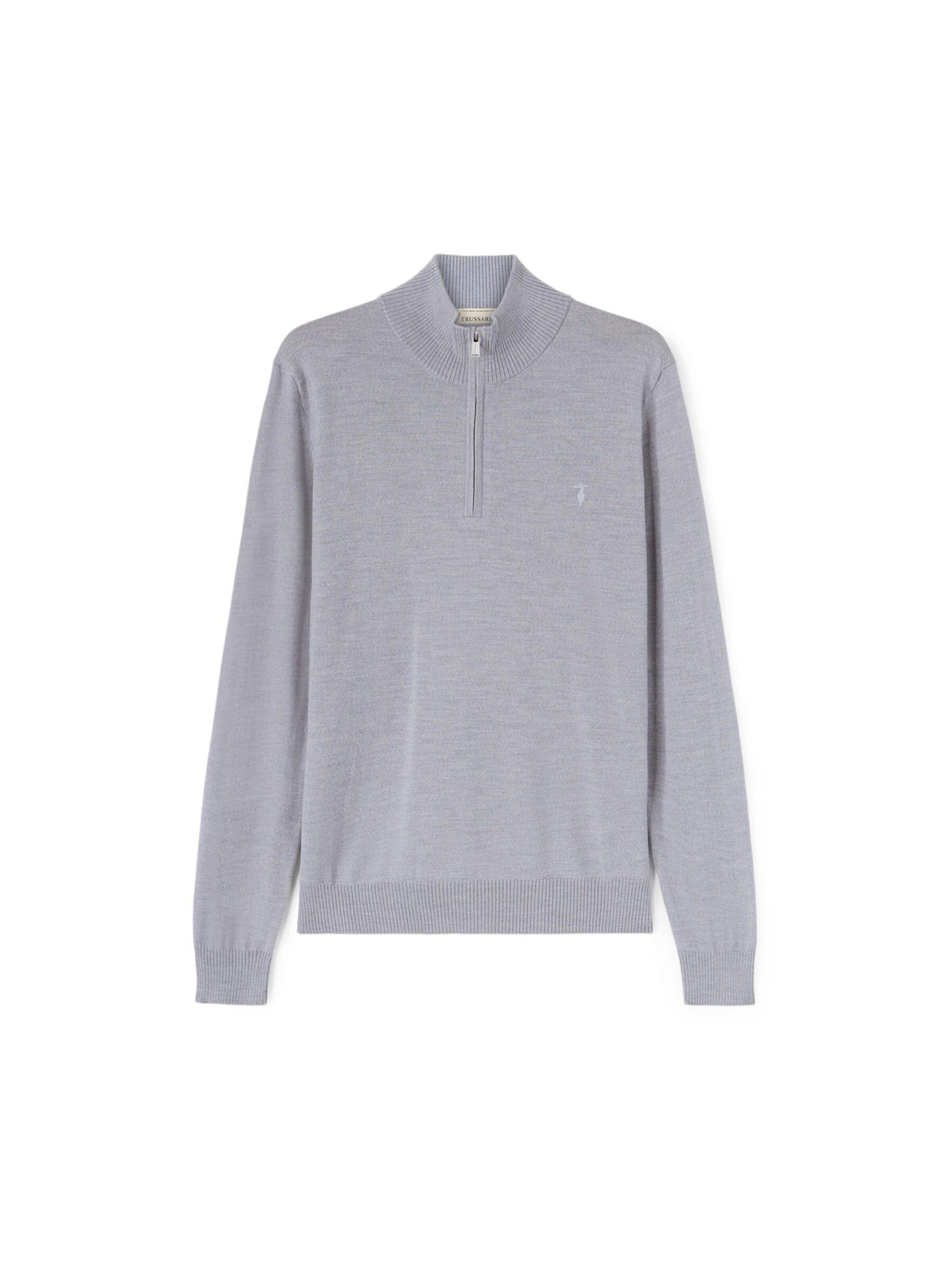 Pullover di Trussardi in grigio: frontale