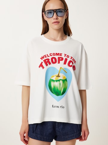 Happiness İstanbul - Camisa em branco: frente