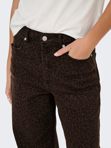 Loosefit Jean 'ONLMadison' ONLY en marron