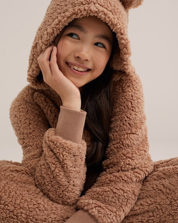 WE Fashion Пижама в Коричневый