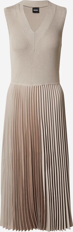 BOSS Dress 'Farara' in Beige: front