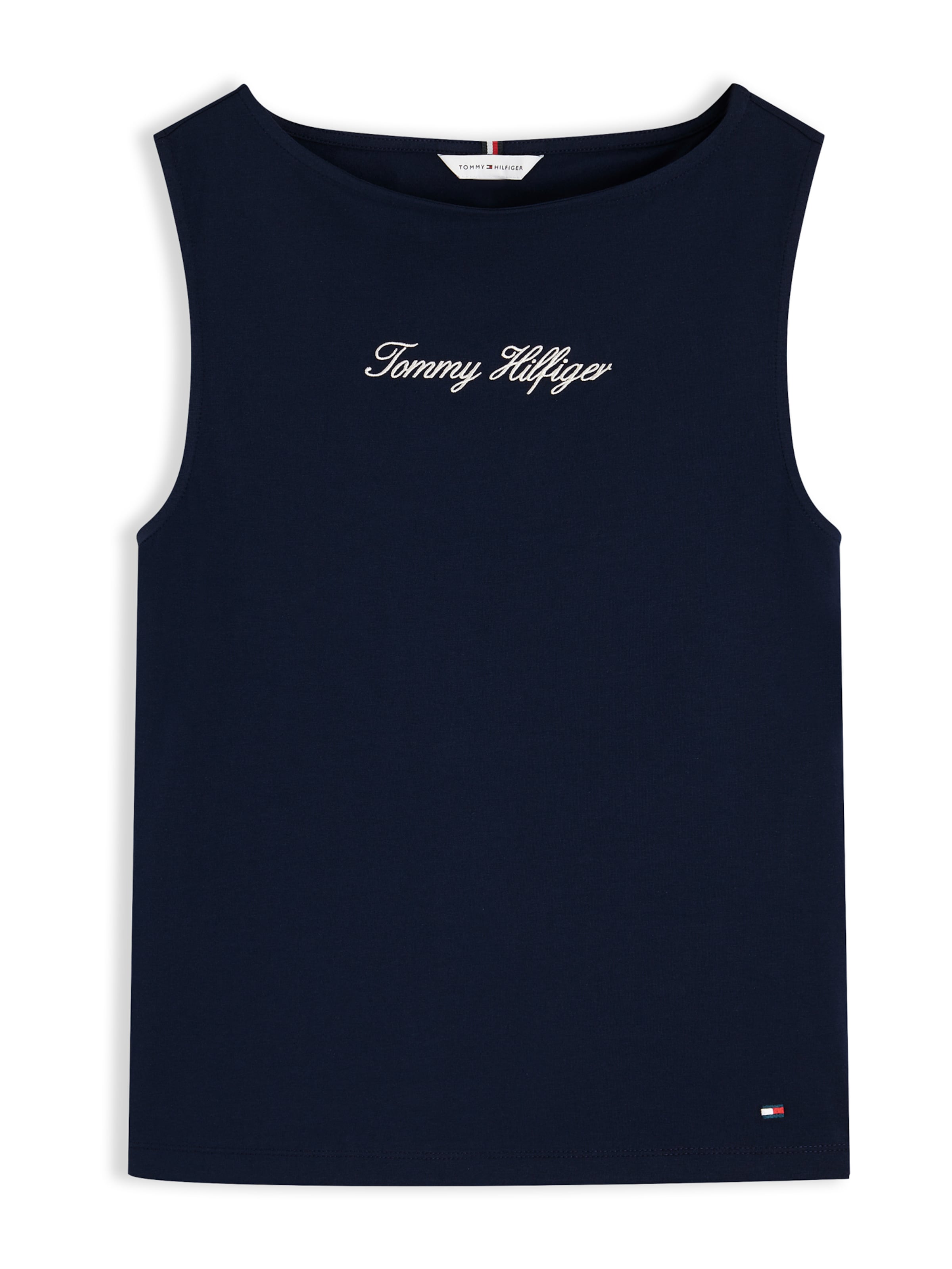 Top di TOMMY HILFIGER in blu: frontale