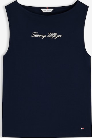 Top di TOMMY HILFIGER in blu: frontale