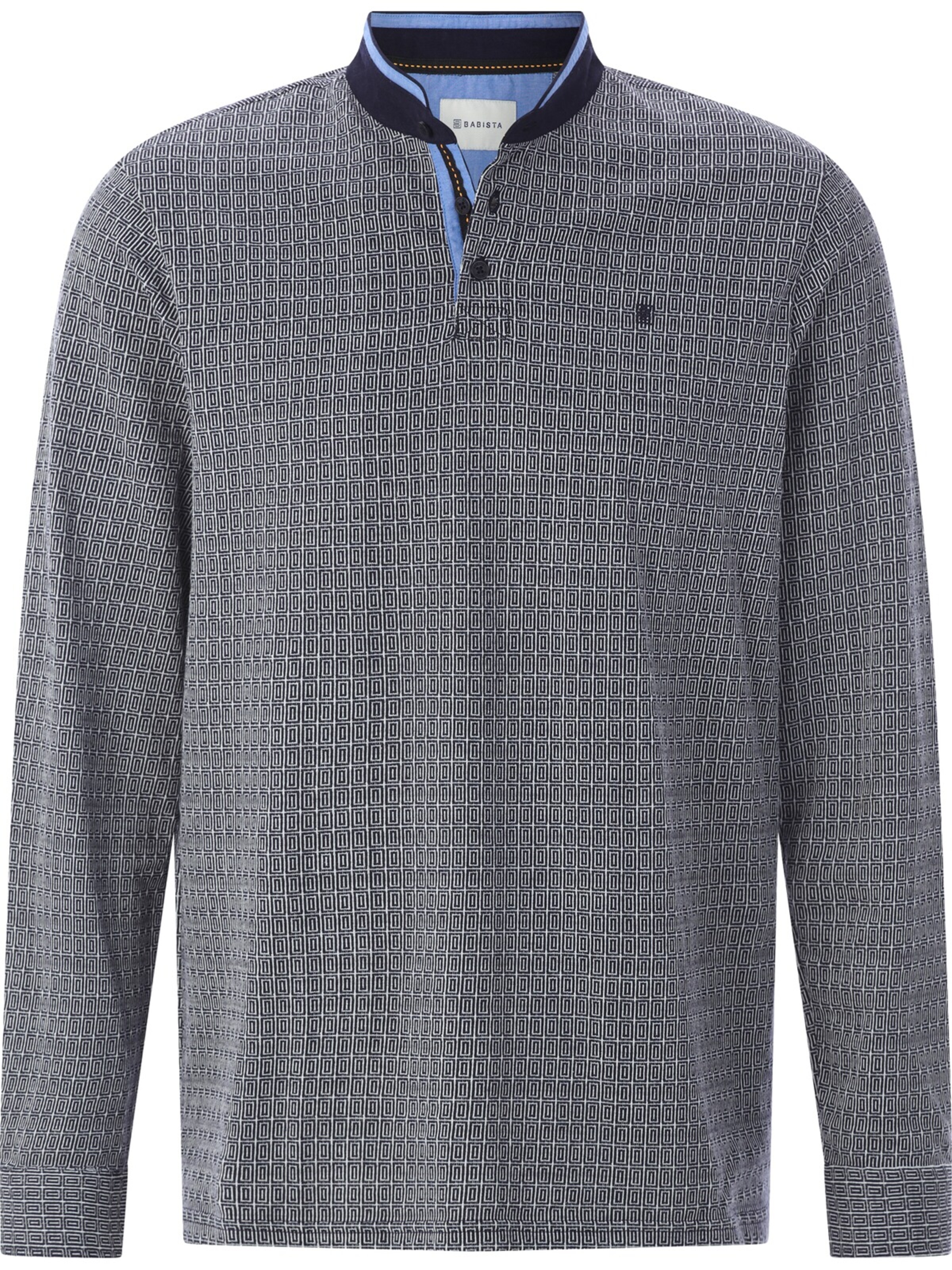 BABISTA Shirt 'Tiberon' in Blue: front