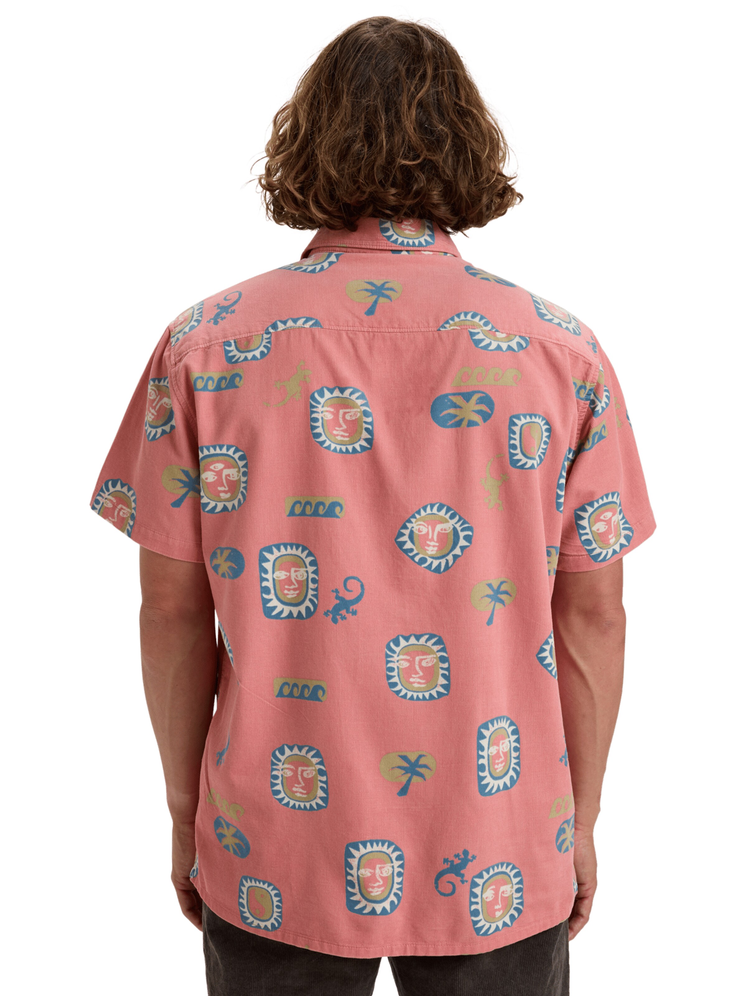 BILLABONG Comfort fit Button Up Shirt 'Solana' in Pink