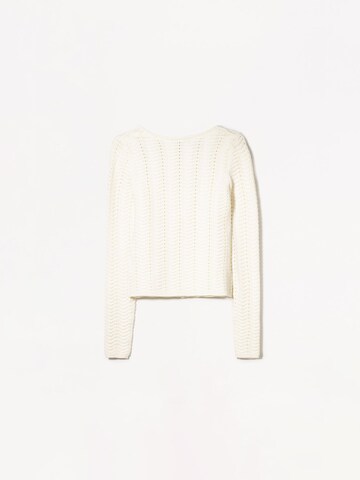 Cardigan Bershka en beige