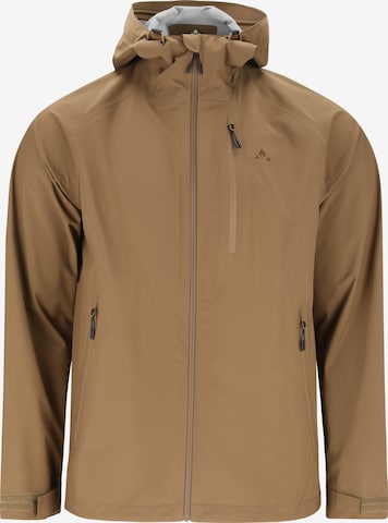 Whistler Regenjacke 'Voyage' in Braun: Vorderseite