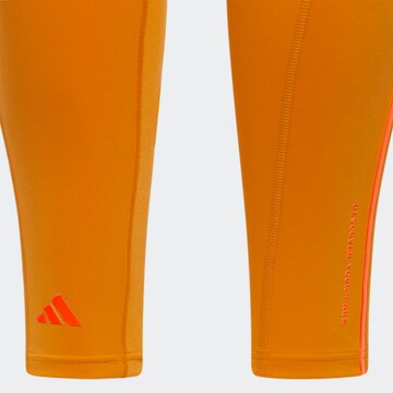 ADIDAS PERFORMANCE Skinny Sporthose 'Adidas x Ivy Park' in Orange