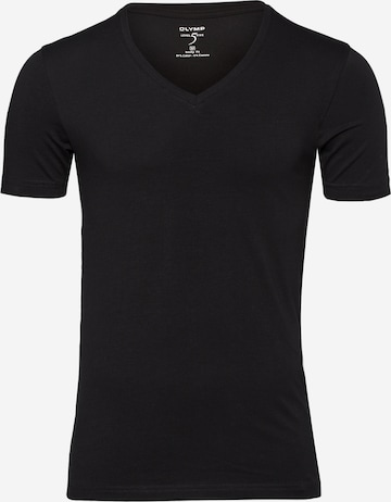 Coupe regular T-Shirt 'Level 5' OLYMP en noir : devant