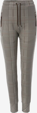 Aniston CASUAL Tapered Pants in Grey: front