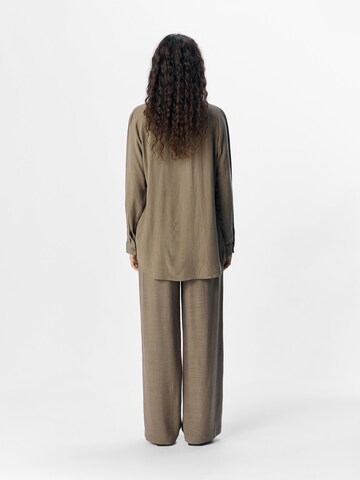 OBJECT Bluse 'OBJSanne' i grå