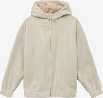 Koton Fleece jacket in Beige: front