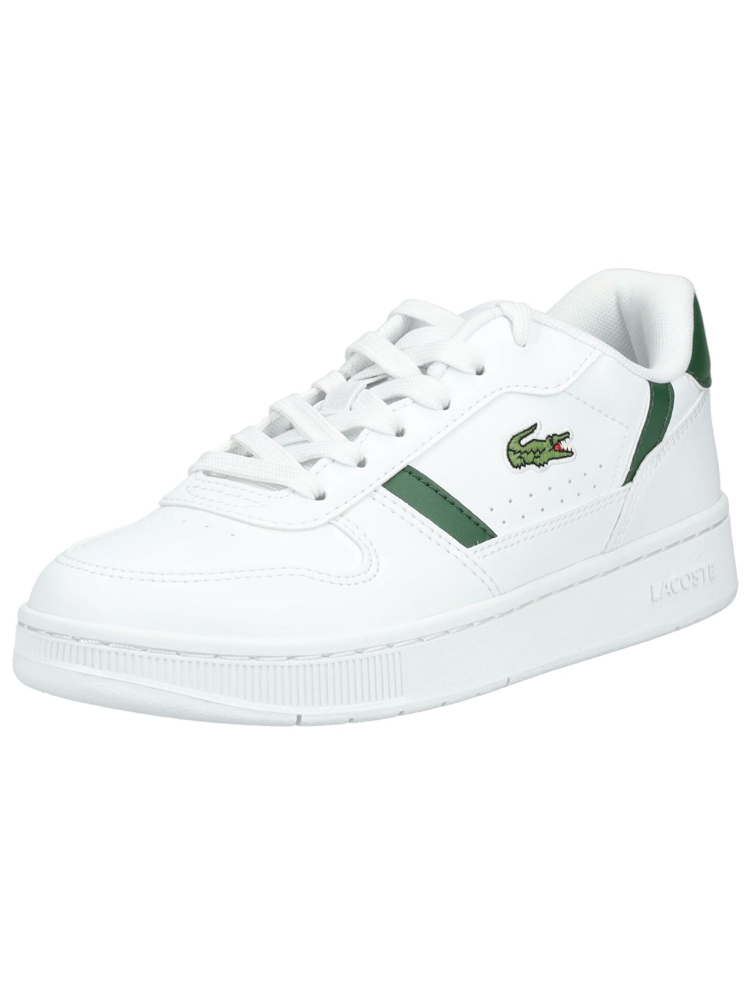 Baskets LACOSTE en blanc : devant